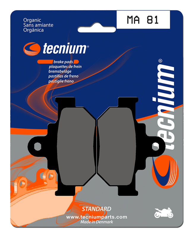 TECNIUM Street Organische Bremsbeläge - MA81