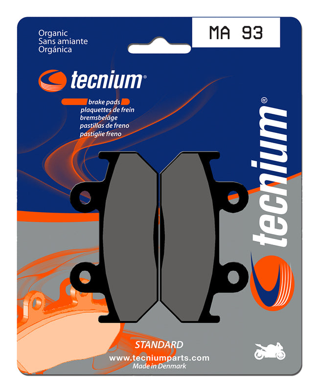 TECNIUM Street Organische Bremsbeläge - MA93