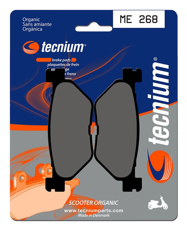 TECNIUM Scooter Organische Bremsbeläge - ME268