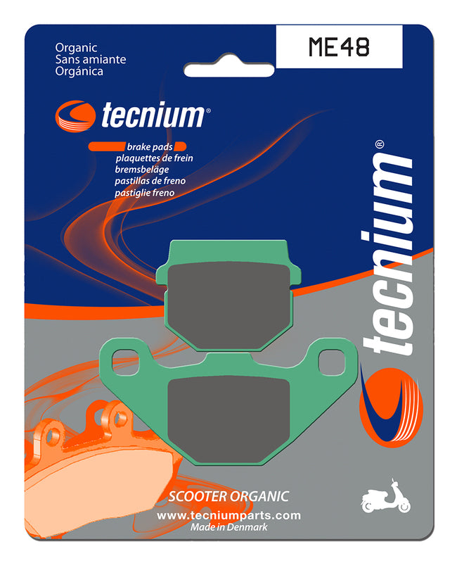TECNIUM Scooter Organische Bremsbeläge - ME48