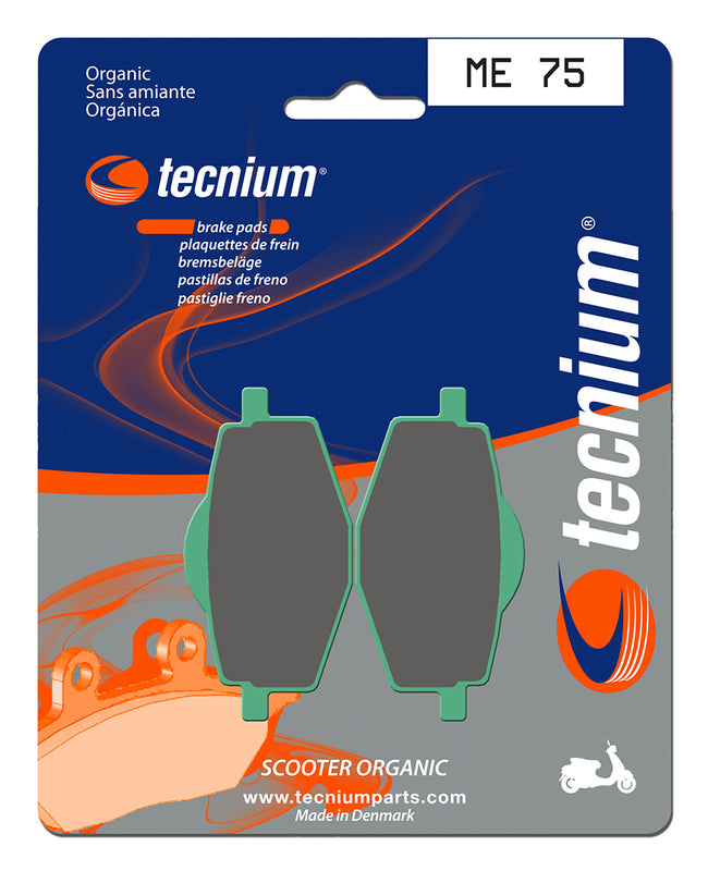 TECNIUM Scooter Organische Bremsbeläge - ME75