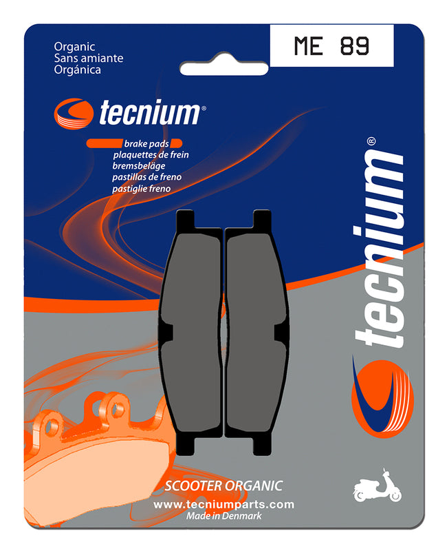 TECNIUM Scooter Organische Bremsbeläge - ME89