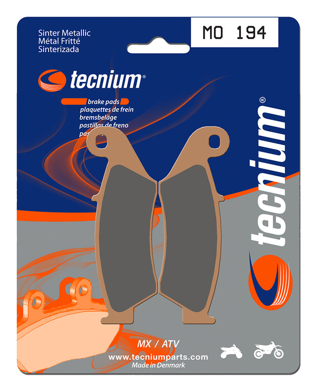 TECNIUM MX/ATV Sintermetall Bremsbeläge - MO194
