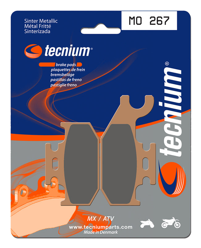 TECNIUM MX/ATV Sintermetall Bremsbeläge - MO267