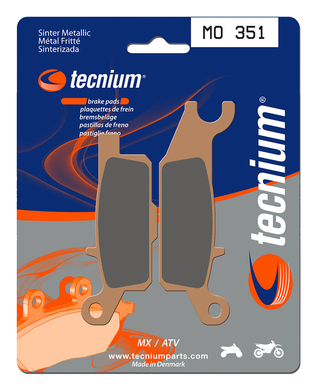 TECNIUM MX/ATV Sintermetall Bremsbeläge - MO351