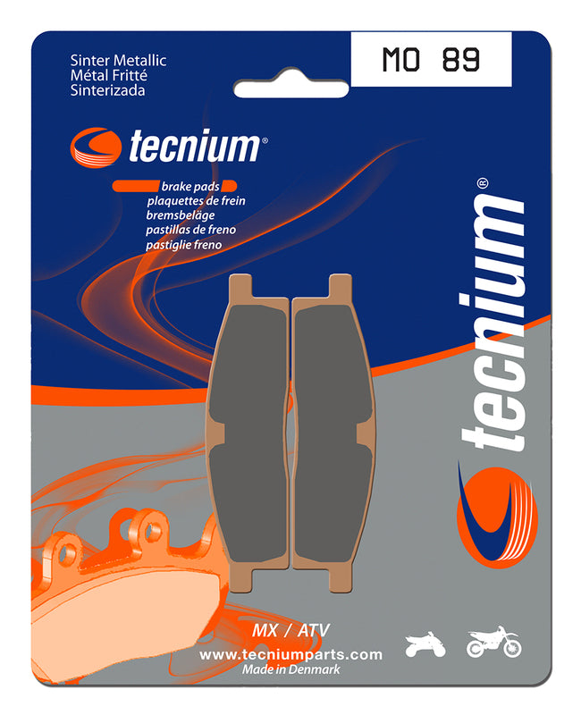TECNIUM MX/ATV Sintermetall Bremsbeläge - MO89