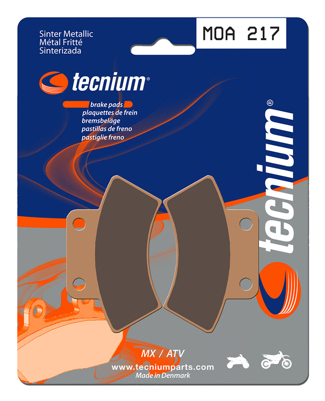 TECNIUM MX/ATV Sintermetall Bremsbeläge - MOA217