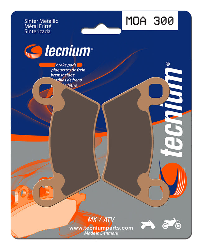 TECNIUM MX/ATV Sintermetall Bremsbeläge - MOA300