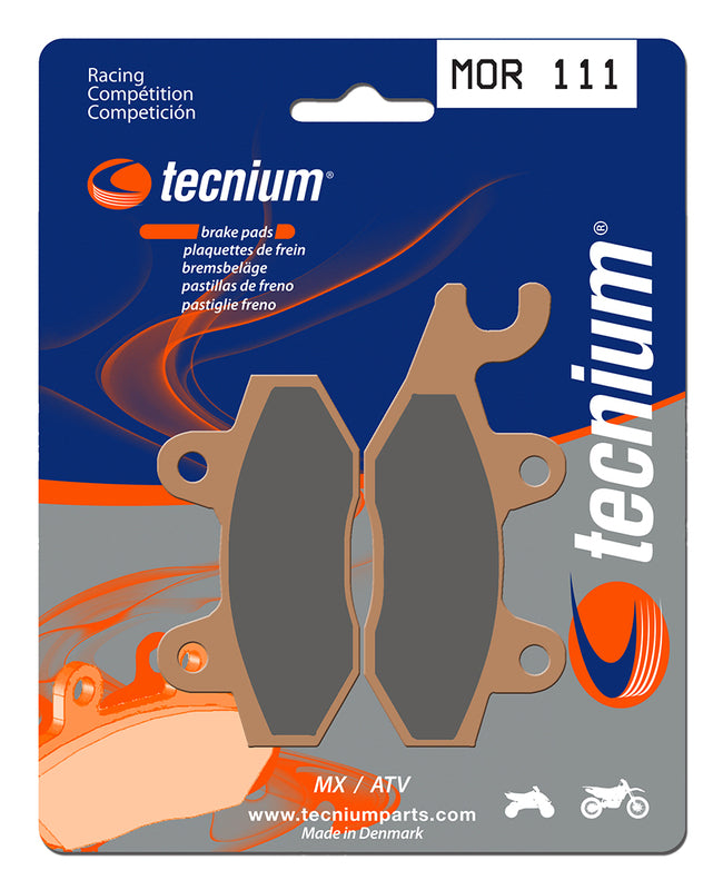 TECNIUM Racing MX/ATV Sintermetall Bremsbeläge - MOR111