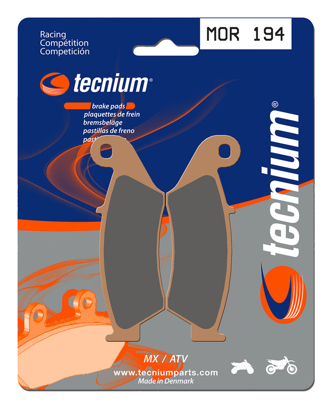 TECNIUM Racing MX/ATV Sintermetall Bremsbeläge - MOR194