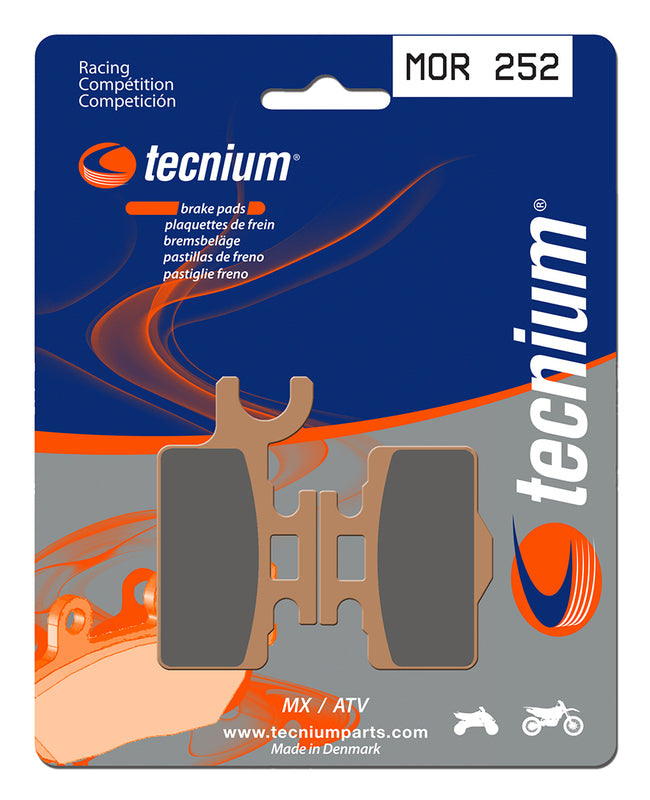 TECNIUM Racing MX/ATV Sintermetall Bremsbeläge - MOR252