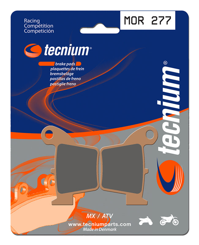 TECNIUM Racing MX/ATV Sintermetall Bremsbeläge - MOR277