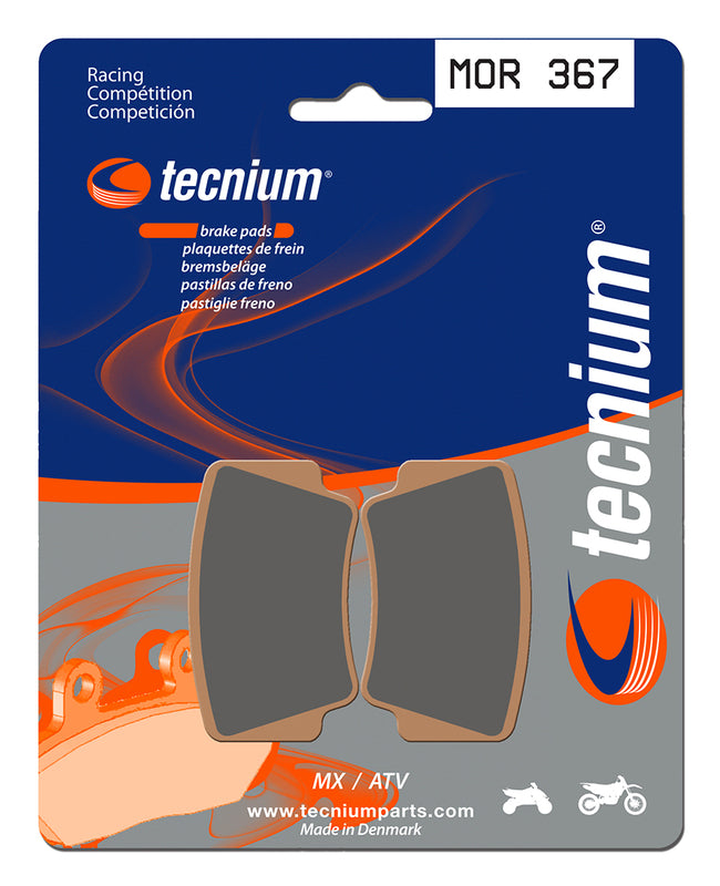 TECNIUM Racing MX/ATV Sintermetall Bremsbeläge - MOR367