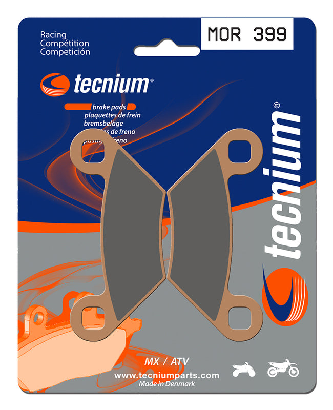 TECNIUM Racing MX/ATV Sintermetall Bremsbeläge - MOR399