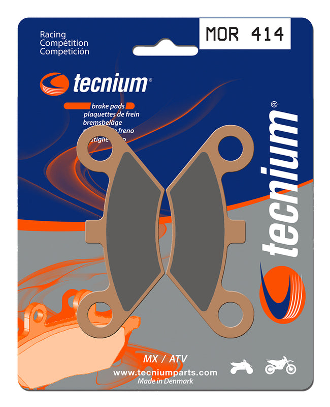 TECNIUM Racing MX/ATV Sintermetall Bremsbeläge - MOR414
