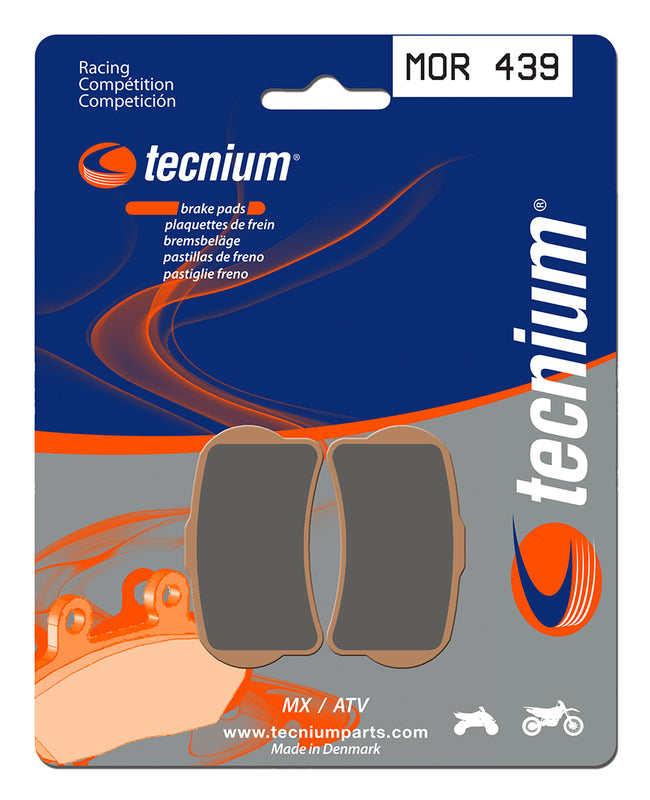 TECNIUM Racing MX/ATV Sintermetall Bremsbeläge - MOR439