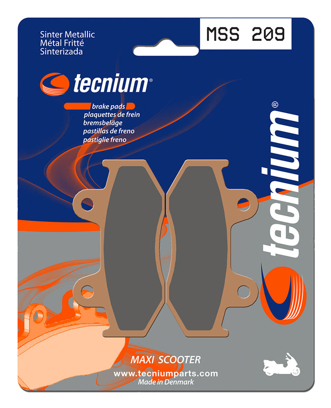 TECNIUM Maxi Scooter Sintermetall Bremsbeläge - MSS209