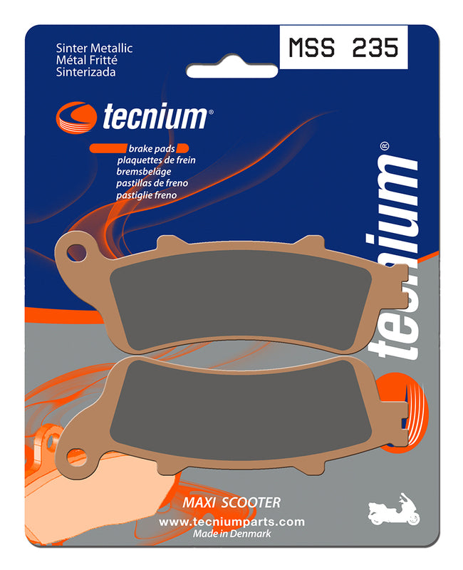 TECNIUM Maxi Scooter Sintermetall Bremsbeläge - MSS235