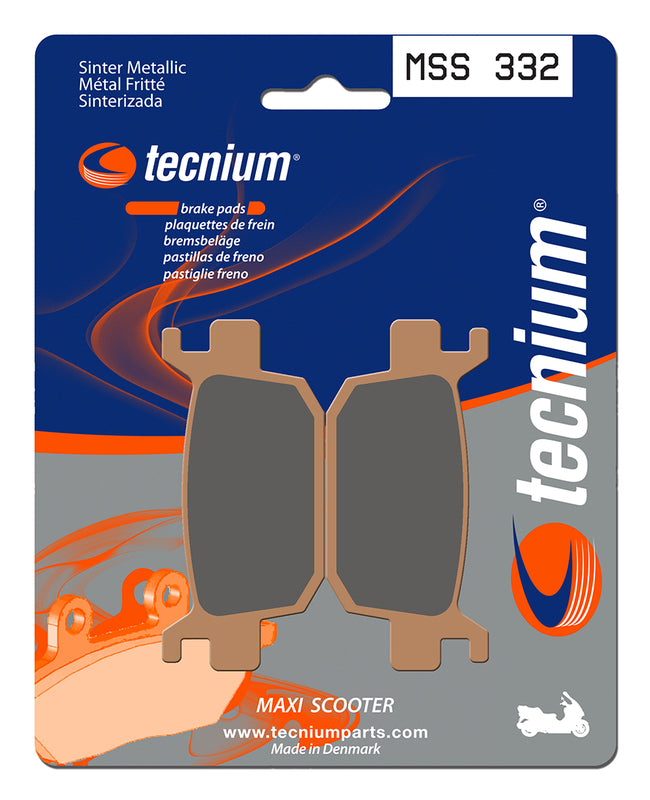 TECNIUM Maxi Scooter Sintermetall Bremsbeläge - MSS332