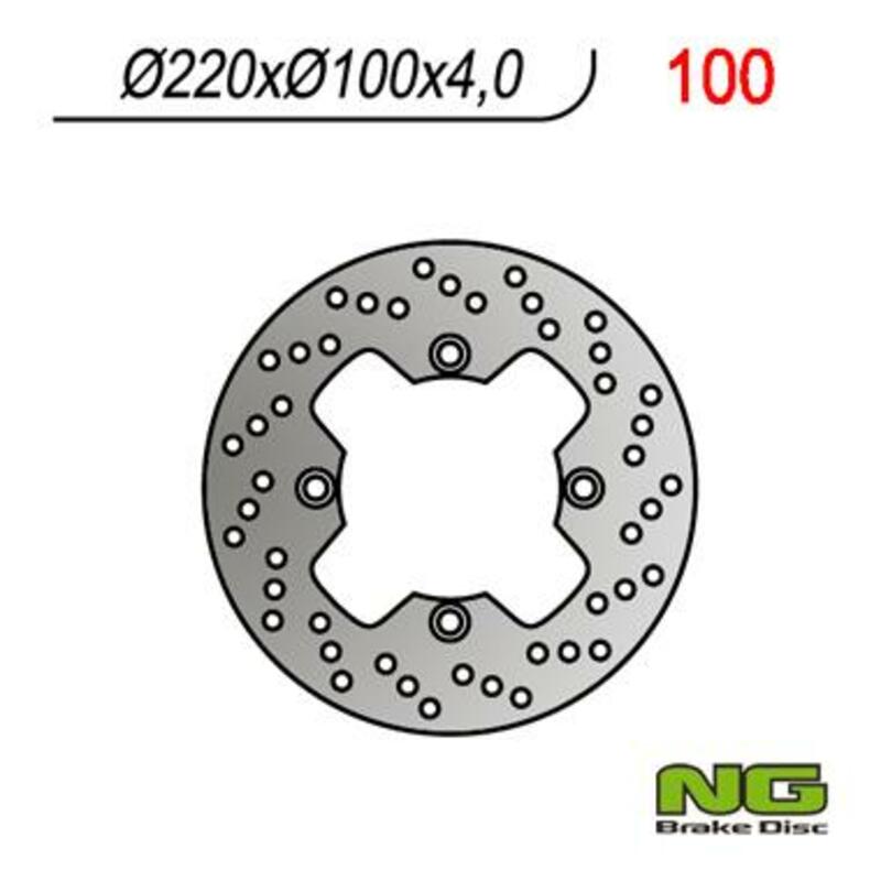 NG BRAKES Bremsscheibe rund starr