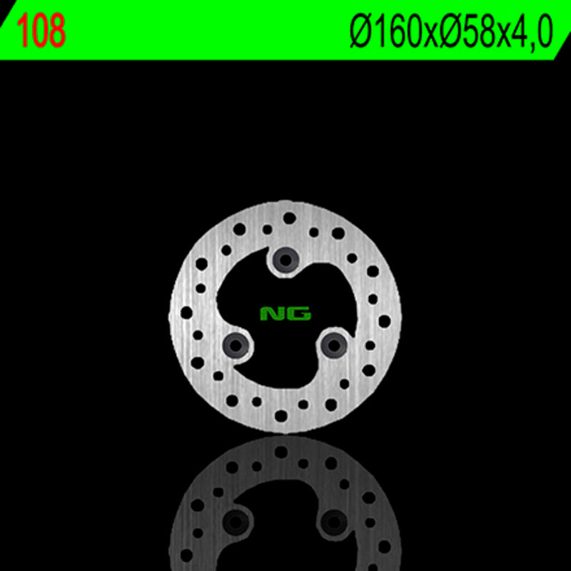 NG BRAKES Bremsscheibe rund starr