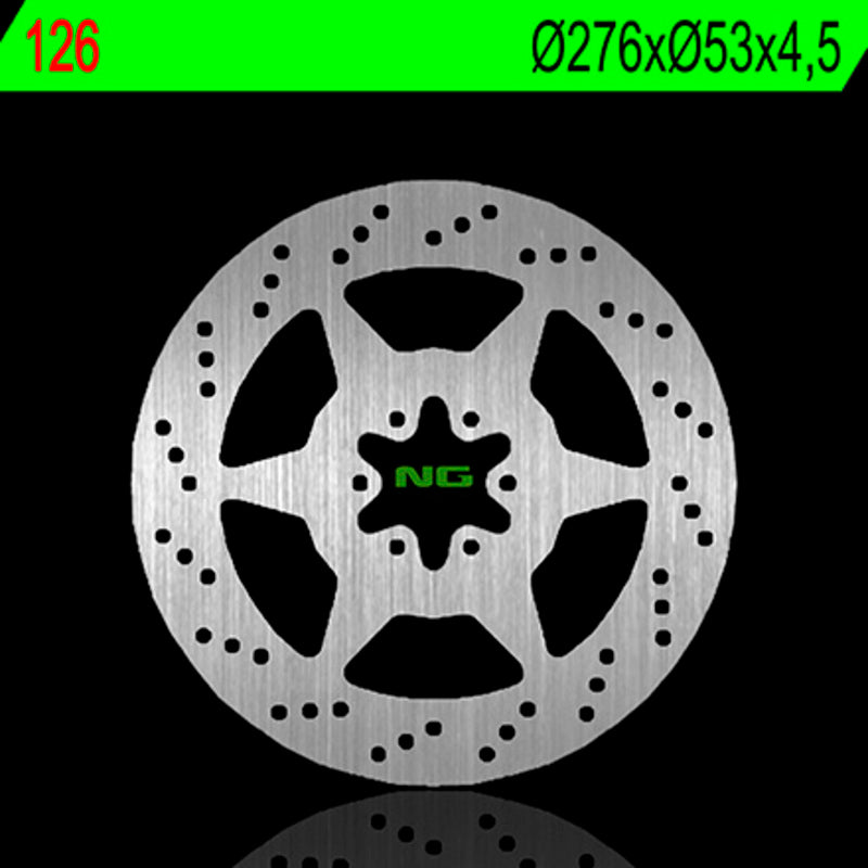 NG BRAKES Bremsscheibe rund starr