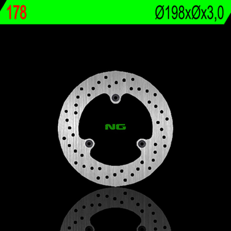 NG BRAKES Bremsscheibe rund starr