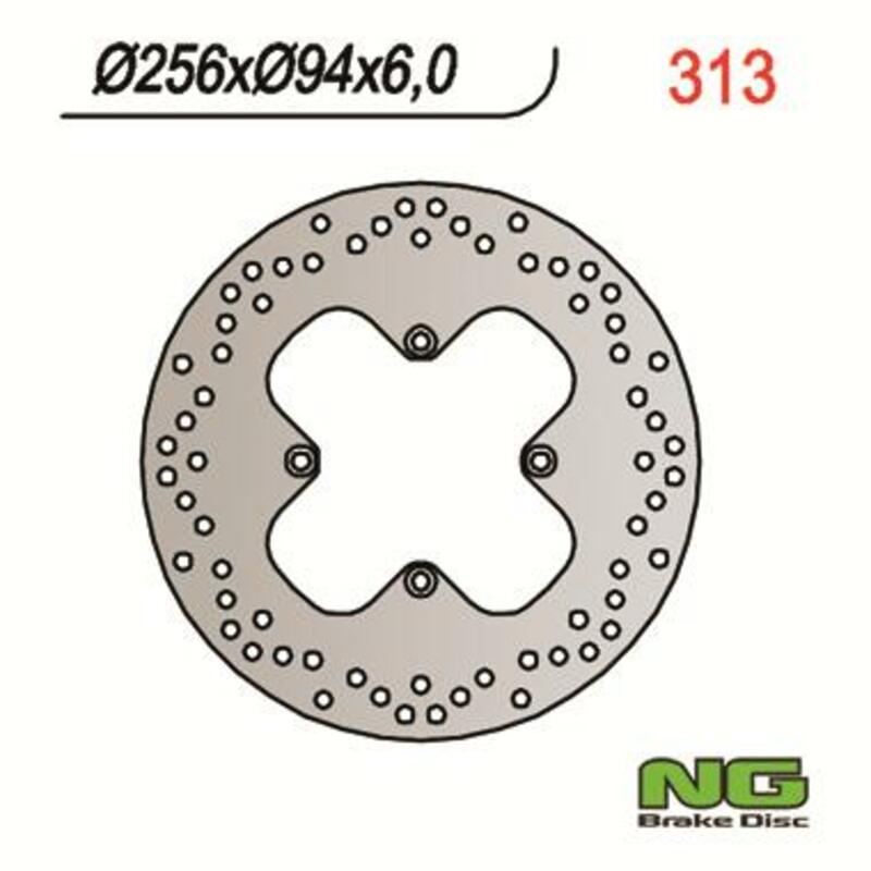 NG BRAKES Bremsscheibe rund starr