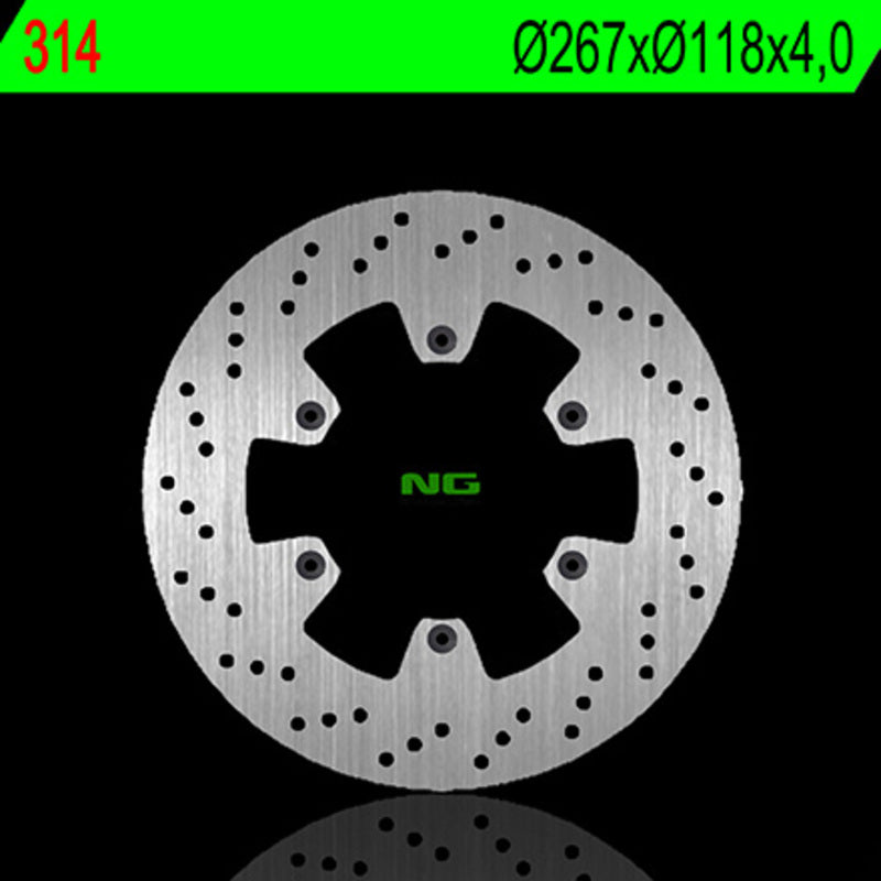 NG BRAKES Bremsscheibe rund starr