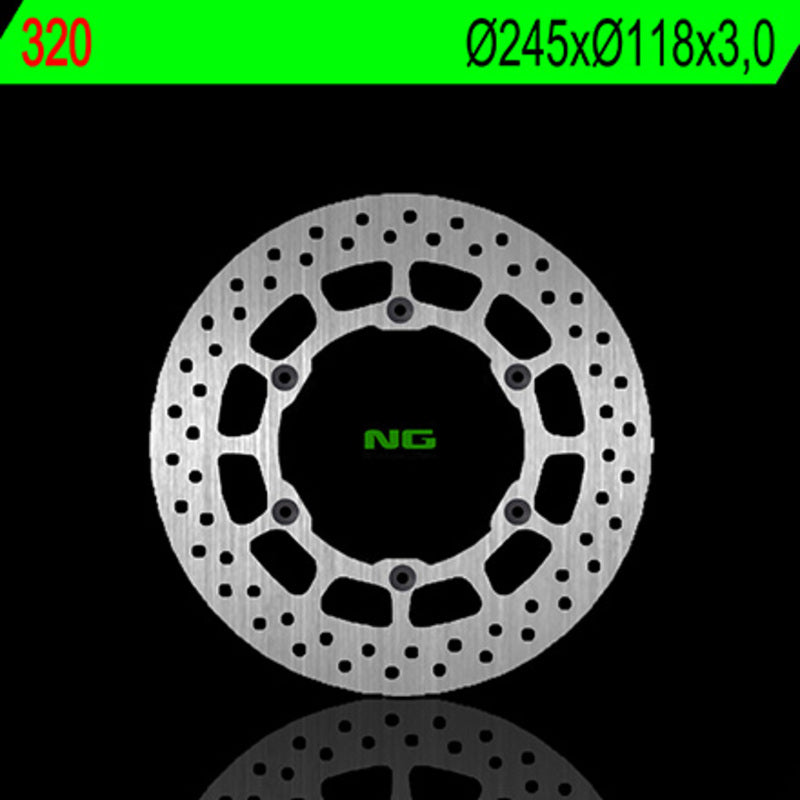 NG BRAKES Bremsscheibe rund starr