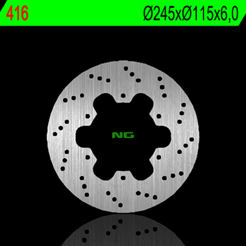 NG BRAKES Bremsscheibe rund starr