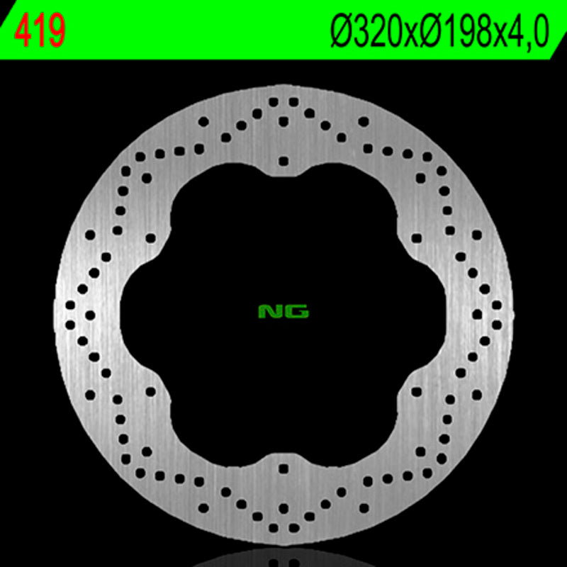 NG BRAKES Bremsscheibe rund starr