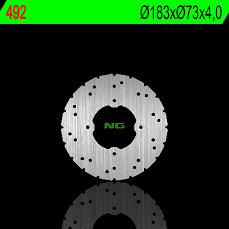 NG BRAKES Bremsscheibe rund starr