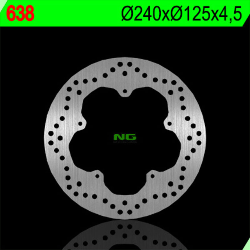 NG BRAKES Bremsscheibe rund starr