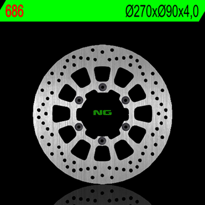NG BRAKES Bremsscheibe rund starr