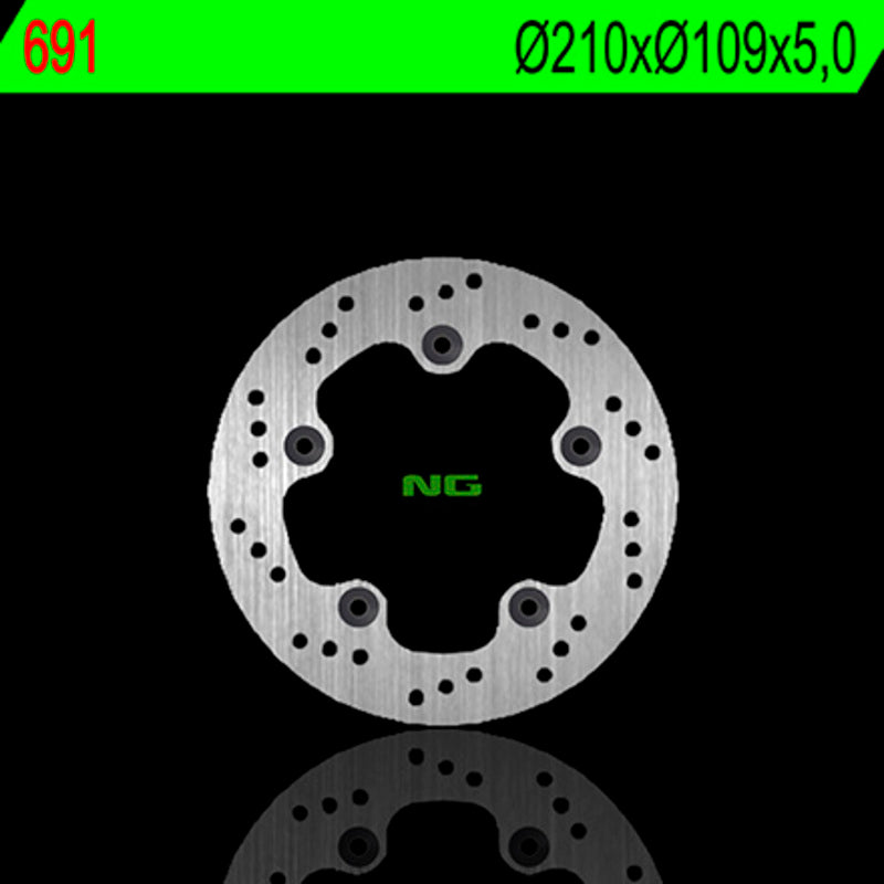 NG BRAKES Bremsscheibe rund starr