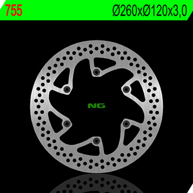 NG BRAKES Bremsscheibe rund starr