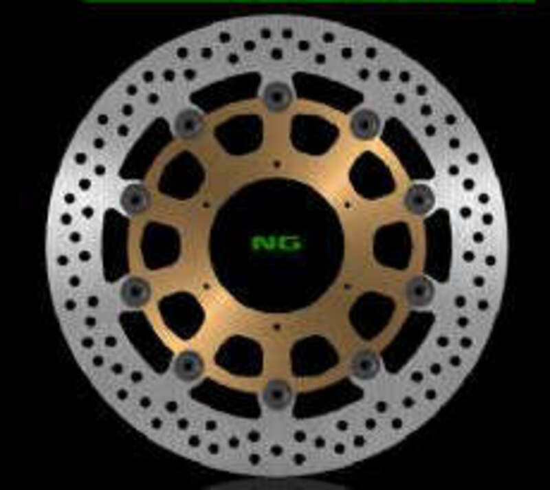 NG BRAKES Bremsscheibe schwimmend rund