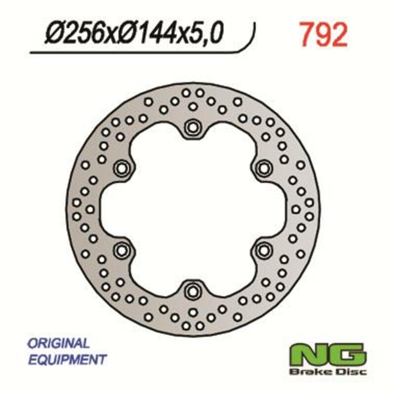NG BRAKES Bremsscheibe rund starr