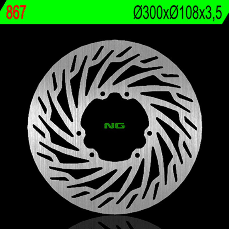 NG BRAKES Bremsscheibe rund starr