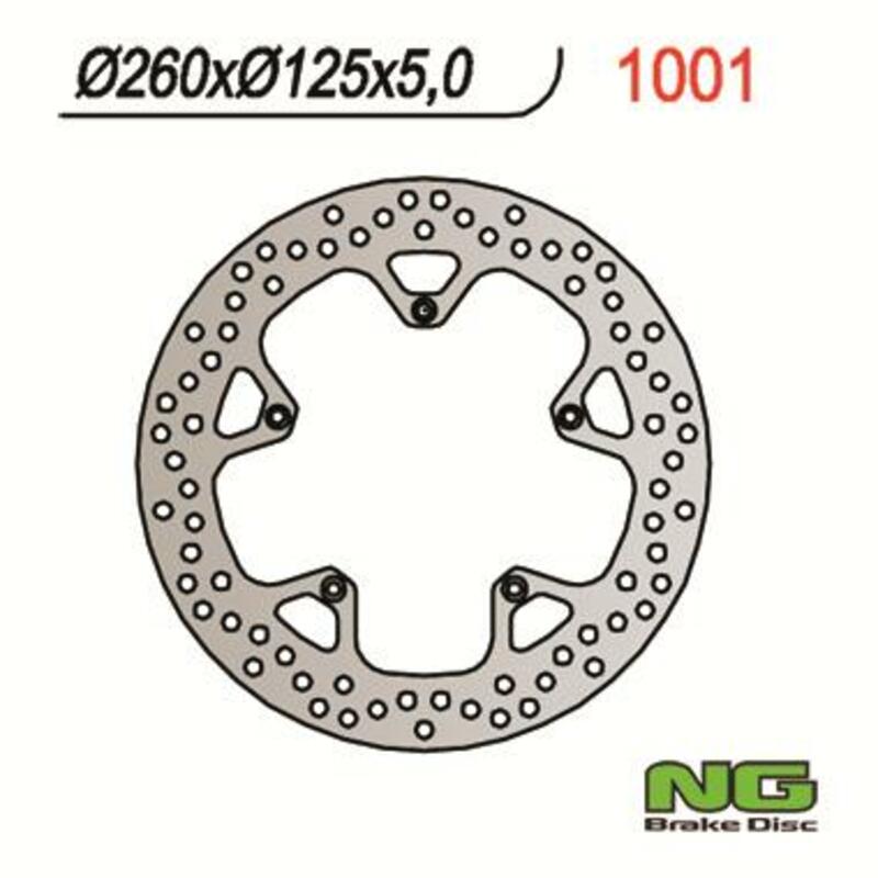 NG BRAKES Bremsscheibe rund starr