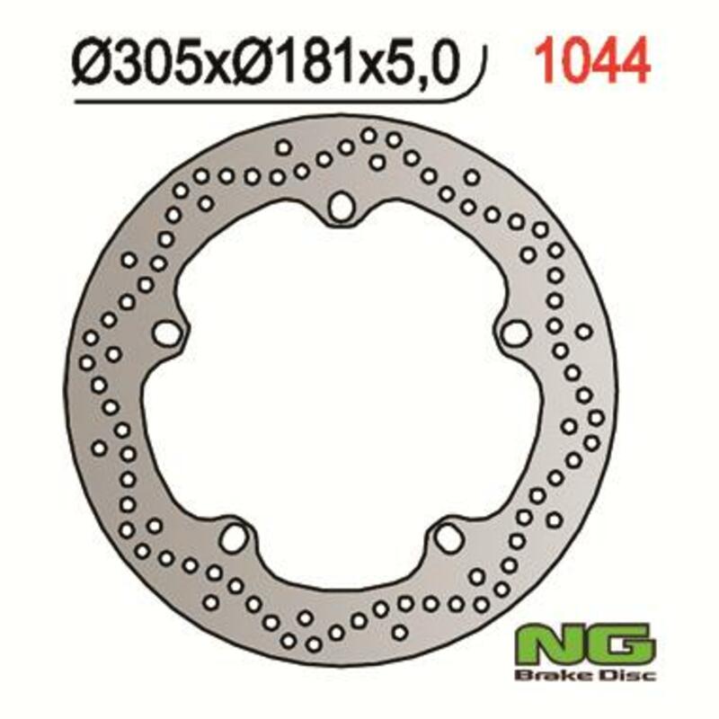 NG BRAKES Bremsscheibe rund starr