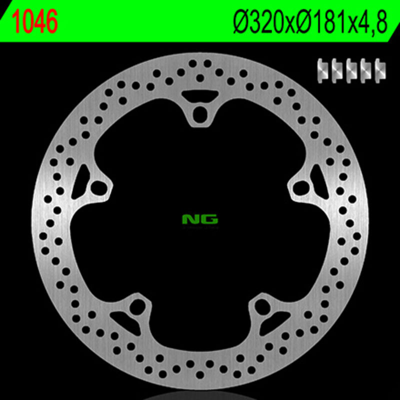 NG BRAKES Bremsscheibe rund starr