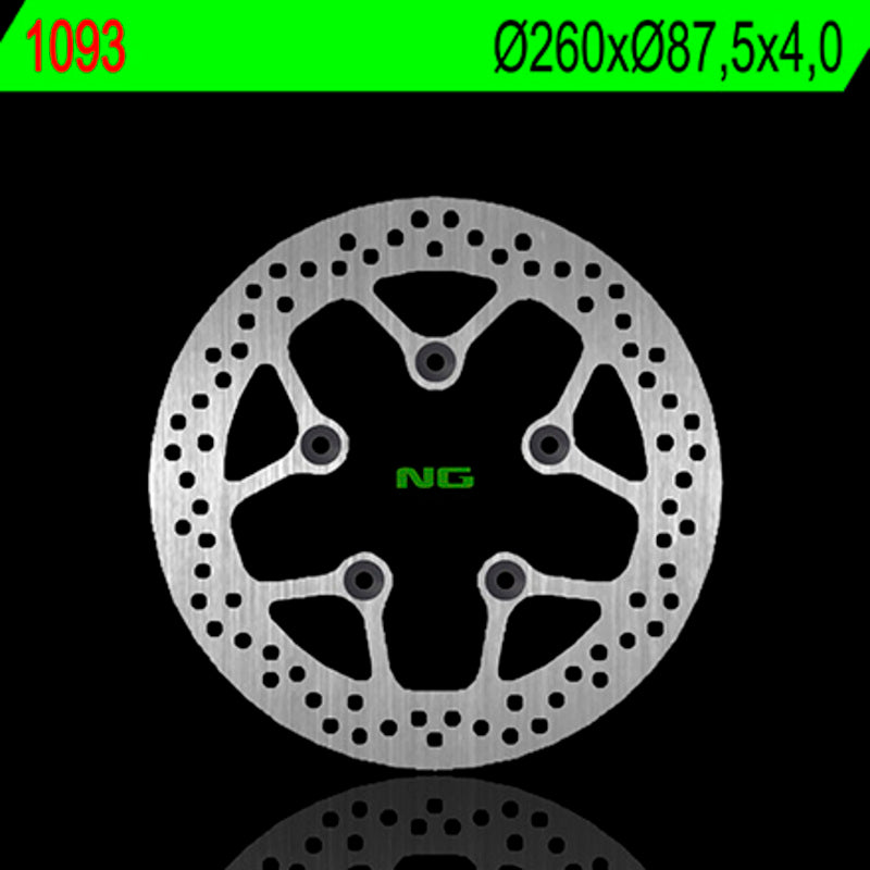 NG BRAKES Bremsscheibe rund starr