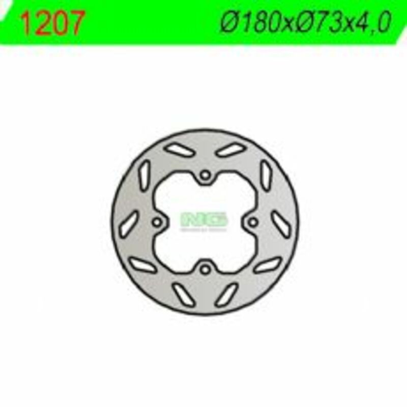 NG BRAKES Bremsscheibe rund starr