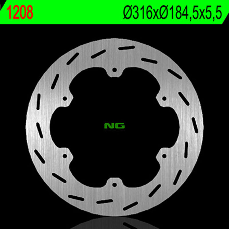 NG BRAKES Bremsscheibe rund starr