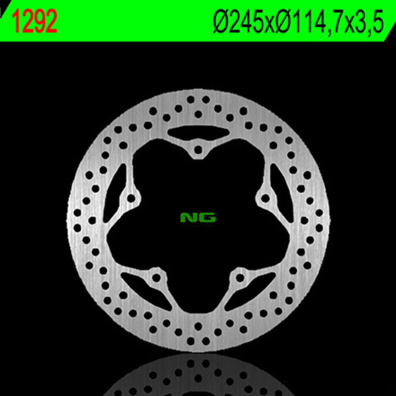 NG BRAKES Bremsscheibe rund starr