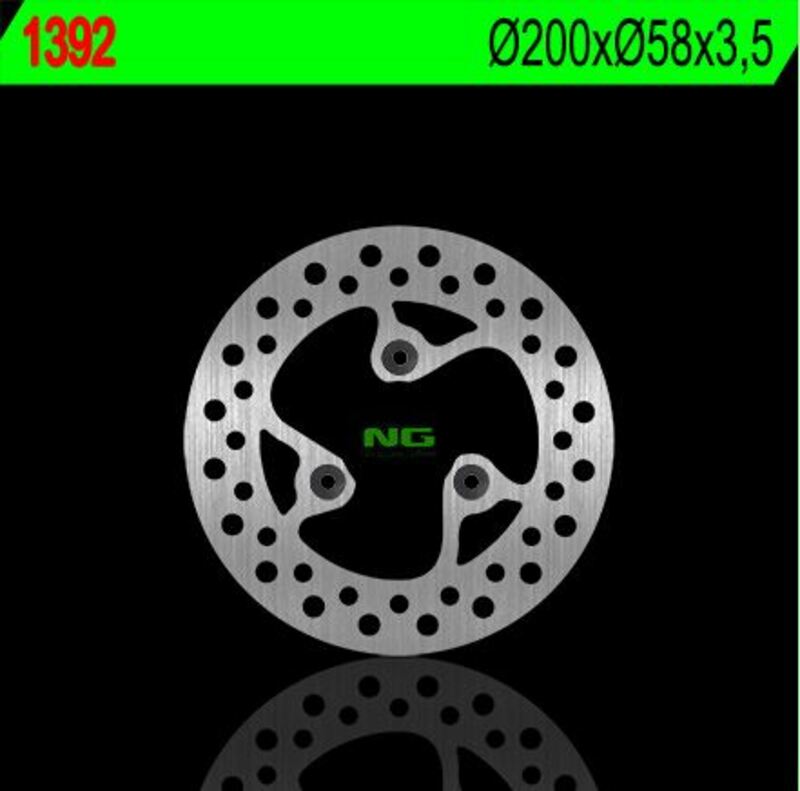 NG BRAKES Bremsscheibe rund starr
