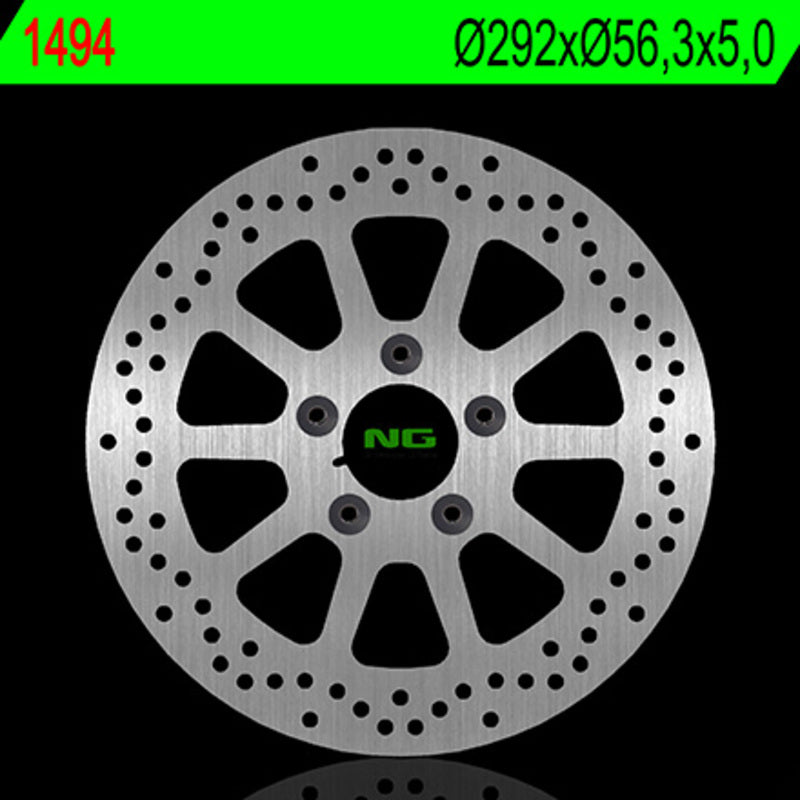 NG BRAKES Bremsscheibe rund starr