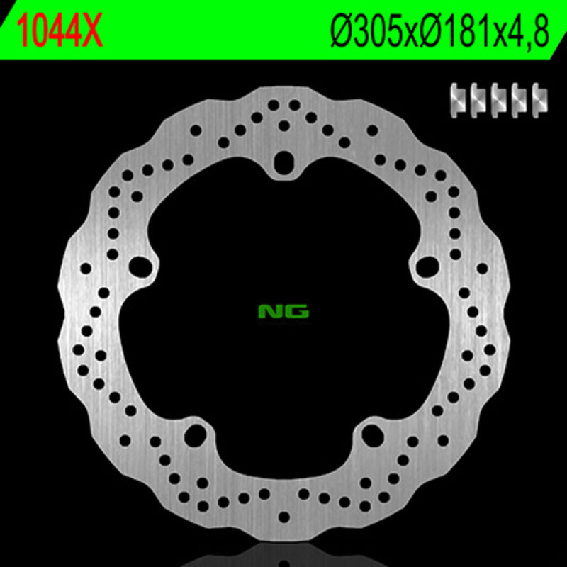 NG BRAKES Bremsscheibe Wave starr
